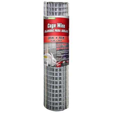 MIDWEST AIRLINES Midwest Air 309311A 24 in. x 15 ft. Galvanized Welded Wire, 1 in. Mesh MI574044